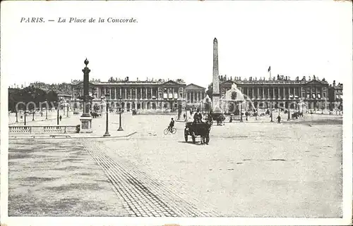 Paris Plac de la Concorde Kat. Paris
