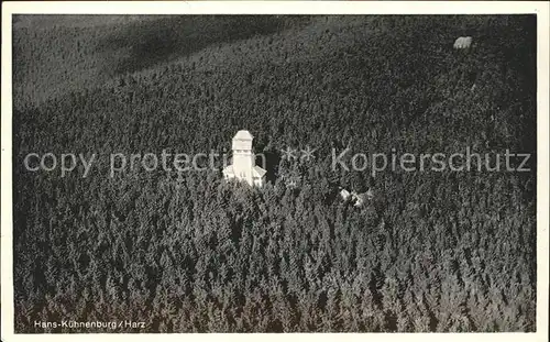 Sieber Hans Kuehnenburg Fliegeraufnahme Kat. Herzberg am Harz