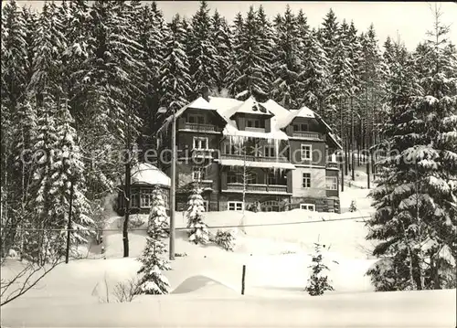 Baerenburg Sachsen Erholungsheim Waldbaerenburg Kat. Altenberg