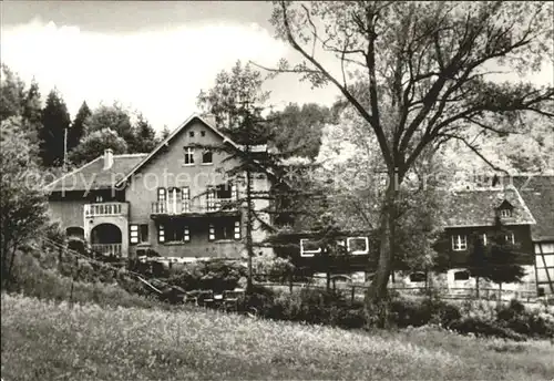 Eisenberg Thueringen Waldgasthaus Walkmuehle Kat. Eisenberg