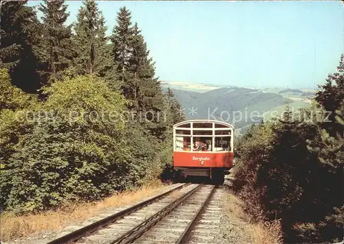 Lichtenhain Bergbahn Bergbahn Kat. Oberweissbach Thueringer Wald