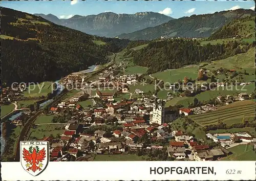 Hopfgarten Brixental Fliegeraufnahme  Kat. Hopfgarten im Brixental