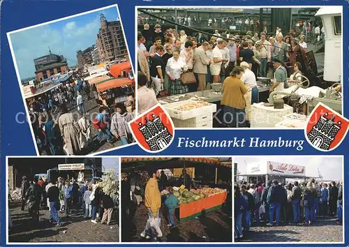Hamburg Fischmarkt Kat. Hamburg