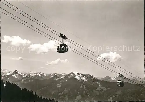 Rottach Egern Wallbergbahn Kat. Rottach Egern