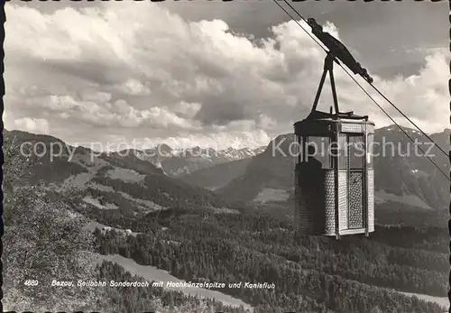 Bezau Vorarlberg Seilbahn Sonderdach Kanisfluh Kat. Bezau