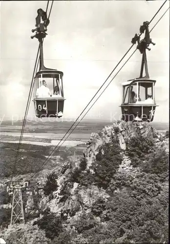 Thale Harz Seilbahn Kat. Thale