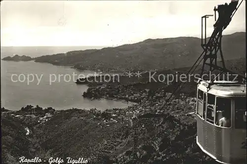 Rapallo Liguria Seilbahn Golfo Tigullio Kat. Rapallo