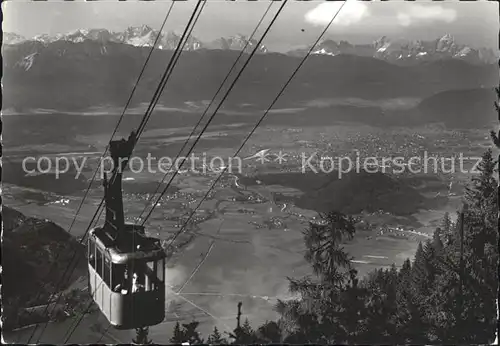 Villach Kaernten Kanzelbahn Julische Alpen Kat. Villach