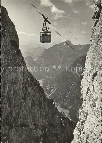 Ruhpolding Rauschbergbahn Hoerndlwand Trauntal Kat. Ruhpolding