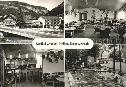 Mellau Vorarlberg Gasthaus Sonne Kat. Mellau