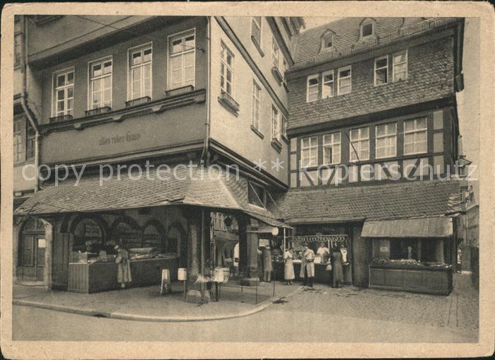 Frankfurt Main Fleischschirnen Alter Markt Rotes Haus Frankfurt