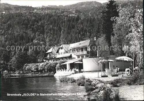 Steindorf Ossiacher See StrandcafÃ© Isolde / Steindorf am Ossiacher See /Oberkaernten