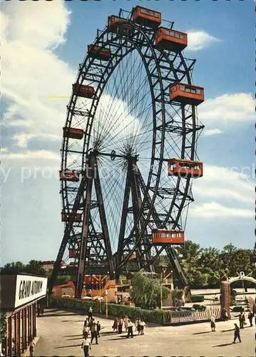 Wien Prater Riesenrad Kat. Wien