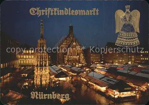 Nuernberg Christkindlesmarkt Kat. Nuernberg