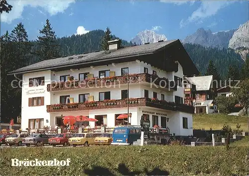 Ramsau Dachstein Steiermark Gasthaus Pension Brueckenhof Kat. Ramsau am Dachstein