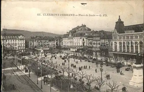 Clermont Ferrand Place Jaude  Kat. Clermont Ferrand