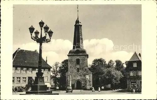 Glueckstadt Markt Kirche Kat. Glueckstadt