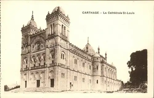 Carthage Karthago La Cathedrale St Louis Kat. Tunis