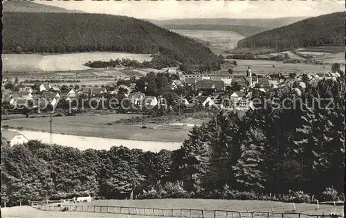 Lippoldsberg Ortsansicht Kat. Wahlsburg