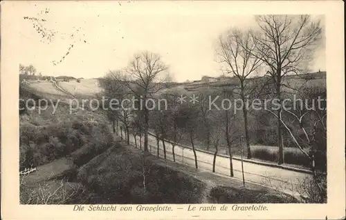 Gravelotte Moselle Schlucht  Kat. Gravelotte