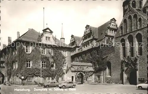 Merseburg Saale Domplatz Schloss Dom Kat. Merseburg