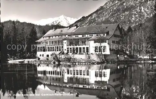 Garmisch Partenkirchen Hotel Badersee Kat. Garmisch Partenkirchen