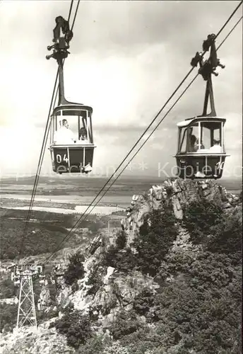 Thale Harz Personenschwebebahn Kat. Thale