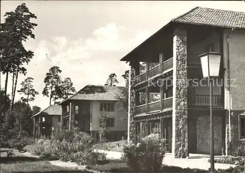 Altenhof Eberswalde Pionierrepublik Wilhelm Pieck Pionierwohnhaeuser Kat. Schorfheide