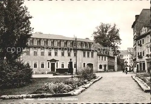 Weimar Thueringen Goethehaus Frauenplan / Weimar /Weimar Stadtkreis