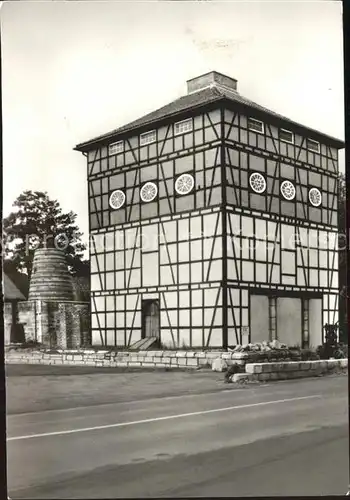 Schmalkalden Hochofenhaus alter Holzhohlehochofen  Kat. Schmalkalden