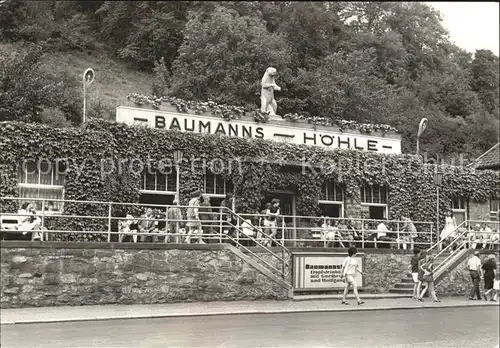 Ruebeland Harz Eingang Baumannshoehle / Elbingerode Harz /Harz LKR