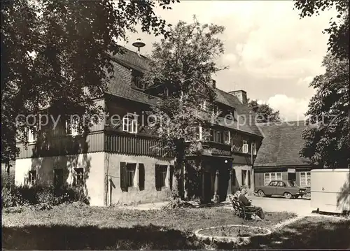 Schellerhau Staatlich anerkannter Kur Erholungsheim HOG Gebirgshof Kat. Altenberg