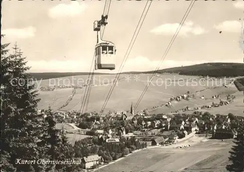 Oberwiesenthal Erzgebirge Luftseilbahn Kat. Oberwiesenthal