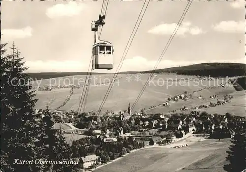 Oberwiesenthal Erzgebirge Luftseilbahn Kat. Oberwiesenthal