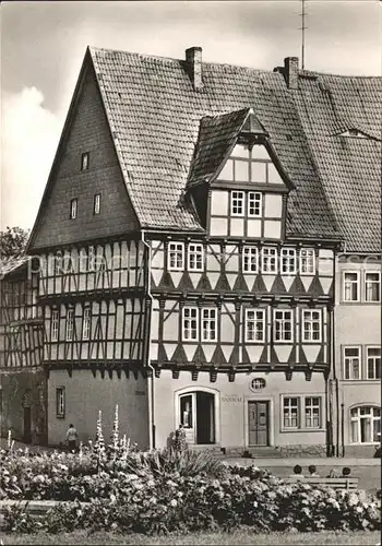 Bad Frankenhausen Apotheke Histor Fachwerkhaus Kat. Bad Frankenhausen