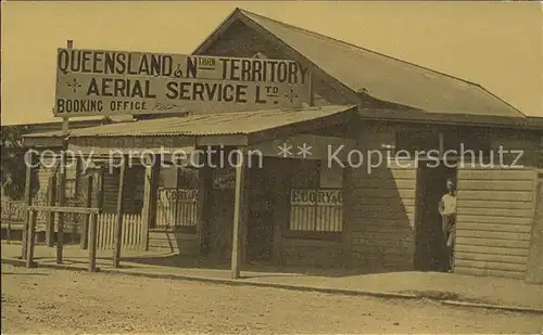 Longreach One of Quantas First Offices at Duck Street Kat. Longreach