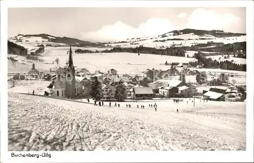 Buchenberg Allgaeu Panorama Kat. Buchenberg