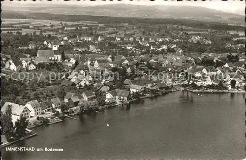 Immenstaad Bodensee Fliegeraufnahme Kat. Immenstaad am Bodensee