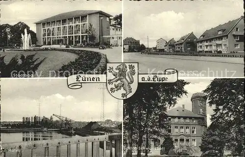 Luenen Bebelstr Hafen Schloss Schwansbell Kat. Luenen