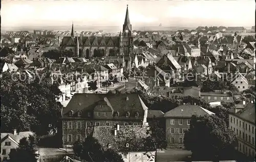 Friedberg Hessen Blick vom Adolfsturm Kat. Friedberg (Hessen)