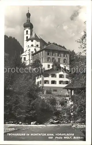 Tschagguns Vorarlberg Kirche Kat. Tschagguns