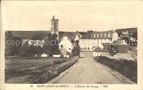 Saint Jean du Doigt Entre du bourg Kat. Saint Jean du Doigt