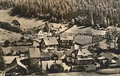 Fehrenbach Thueringer Wald Ortsblick Kat. Masserberg