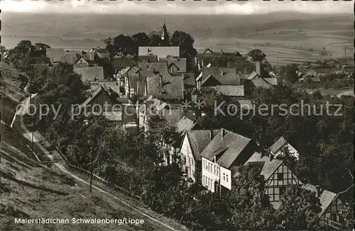 Schwalenberg Gasthof Kuenstlerklause Kat. Schieder Schwalenberg