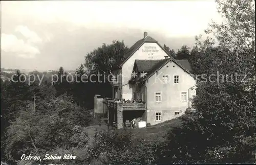 Ostrau Bad Schandau Gasthaus Schoene Hoehe Kat. Bad Schandau