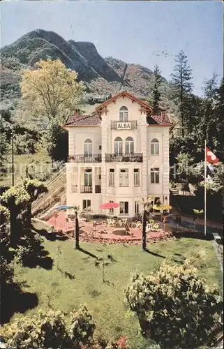 Paradiso Lago di Lugano Hotel garni Alba Kat. Paradiso