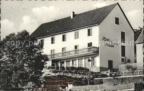 Fuerstenberg Waldeck Hotel Pension Rudolf Kat. Lichtenfels