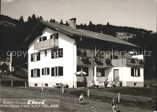 Kirchberg Tirol Gaestehaus Eberl Kat. Kirchberg in Tirol