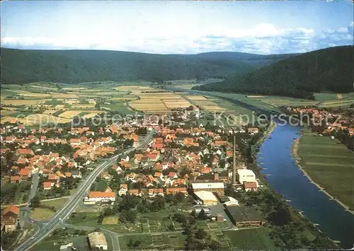 Reinhardshagen OT Veckershagen Fliegeraufnahme Kat. Reinhardshagen