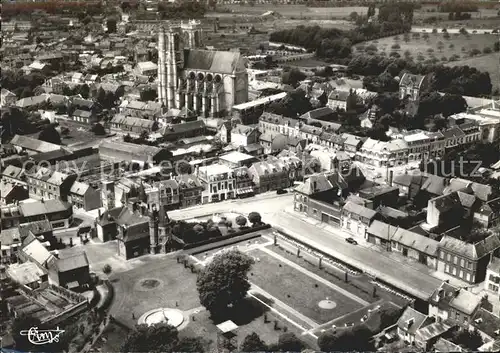 Corbie Vue generale aerienne Kat. Corbie